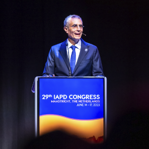 Leading the IAPD International congress in Maastricht